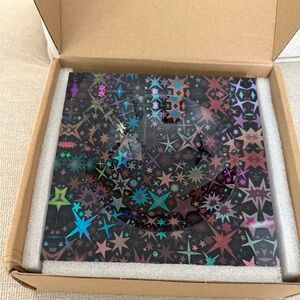 Artsugar candy dish with Colorful Star Design